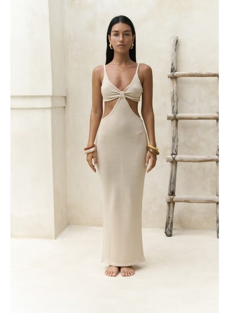 Bohemai Cutout Knit Dress - Image 2